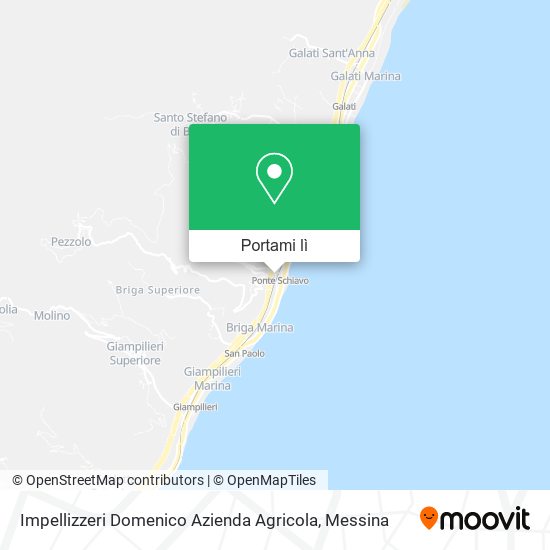 Mappa Impellizzeri Domenico Azienda Agricola