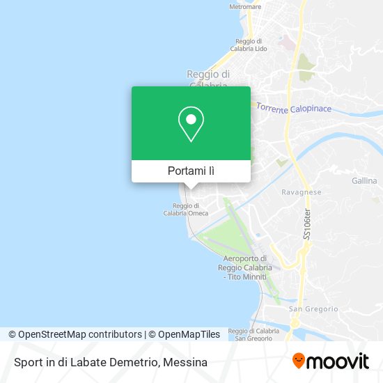 Mappa Sport in di Labate Demetrio