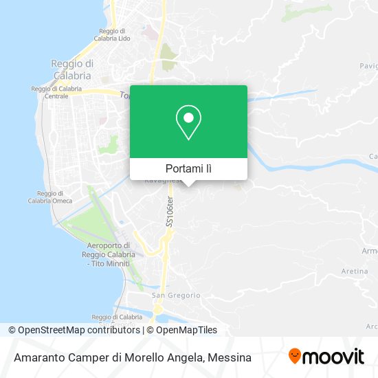 Mappa Amaranto Camper di Morello Angela