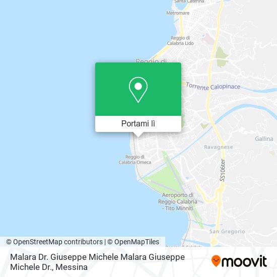 Mappa Malara Dr. Giuseppe Michele Malara Giuseppe Michele Dr.