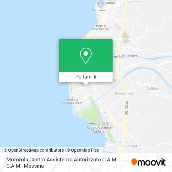 Mappa Motorola Centro Assistenza Autorizzato C.A.M. C.A.M.
