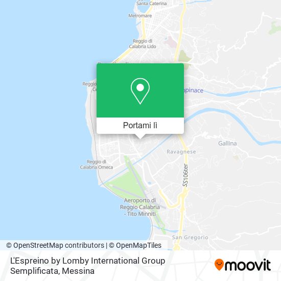 Mappa L'Espreino by Lomby International Group Semplificata