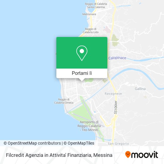 Mappa Filcredit Agenzia in Attivita' Finanziaria