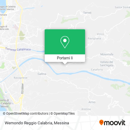 Mappa Wemondo Reggio Calabria