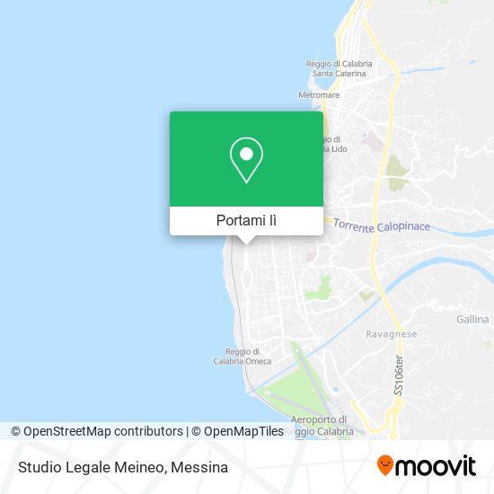 Mappa Studio Legale Meineo