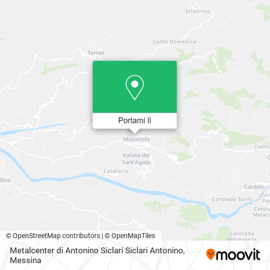 Mappa Metalcenter di Antonino Siclari Siclari Antonino