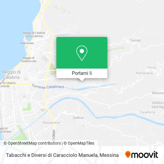 Mappa Tabacchi e Diversi di Caracciolo Manuela
