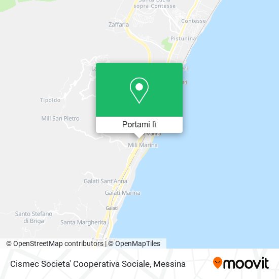 Mappa Cismec Societa' Cooperativa Sociale