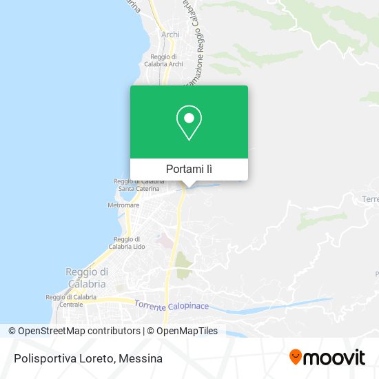 Mappa Polisportiva Loreto