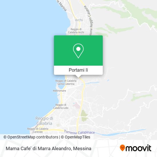 Mappa Mama Cafe' di Marra Aleandro
