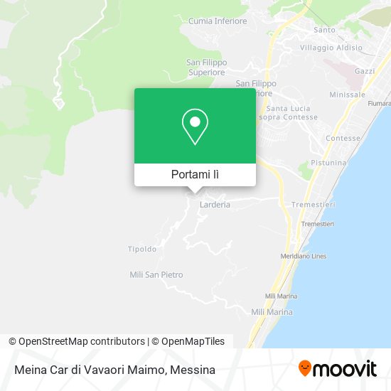 Mappa Meina Car di Vavaori Maimo