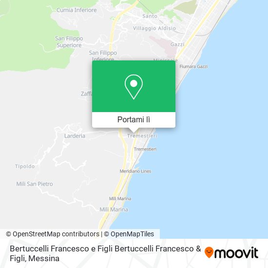 Mappa Bertuccelli Francesco e Figli Bertuccelli Francesco & Figli