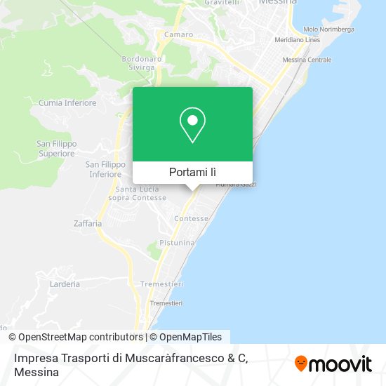 Mappa Impresa Trasporti di Muscaràfrancesco & C