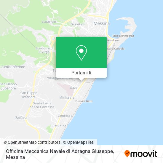 Mappa Officina Meccanica Navale di Adragna Giuseppe