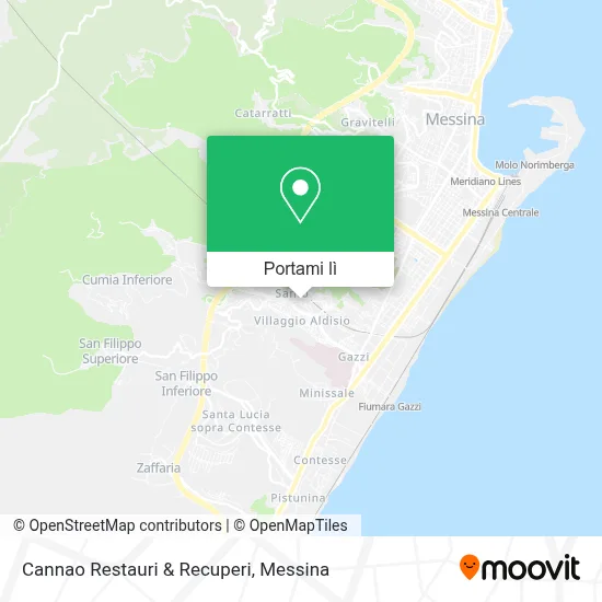 Mappa Cannao Restauri & Recuperi