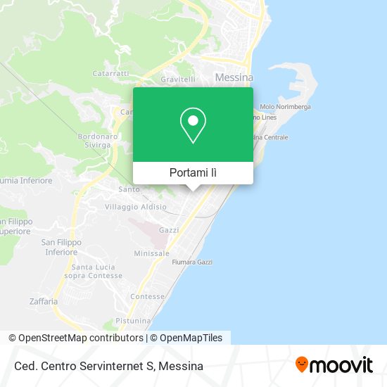 Mappa Ced. Centro Servinternet S