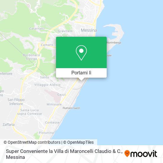 Mappa Super Conveniente la Villa di Maroncelli Claudio & C.