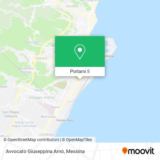 Mappa Avvocato Giuseppina Arnò