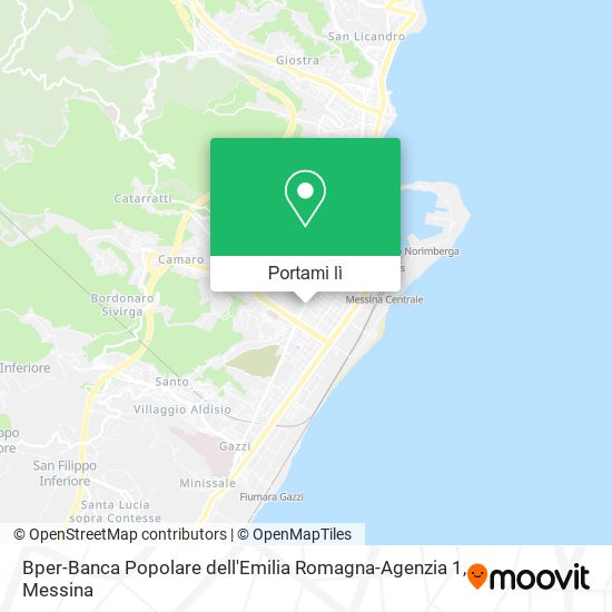 Mappa Bper-Banca Popolare dell'Emilia Romagna-Agenzia 1