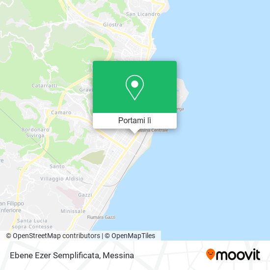 Mappa Ebene Ezer Semplificata