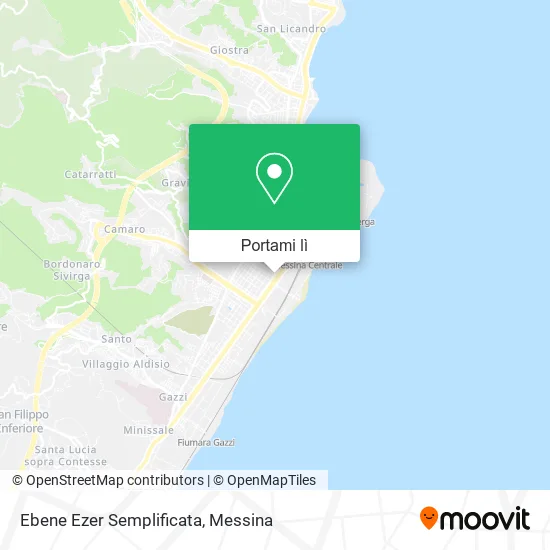 Mappa Ebene Ezer Semplificata