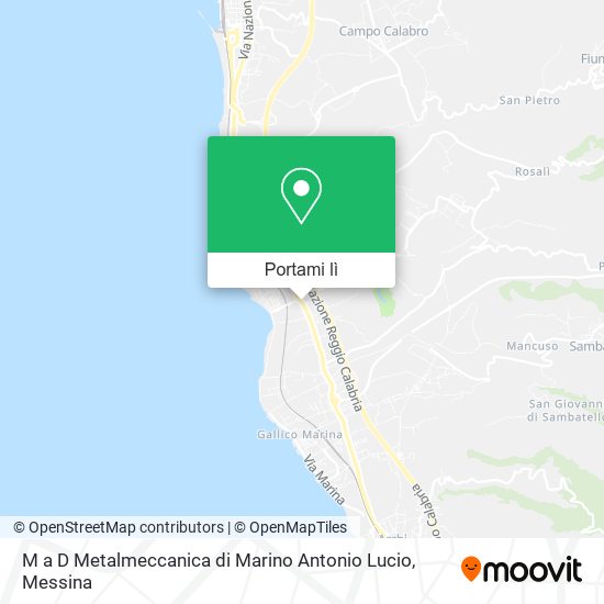 Mappa M a D Metalmeccanica di Marino Antonio Lucio