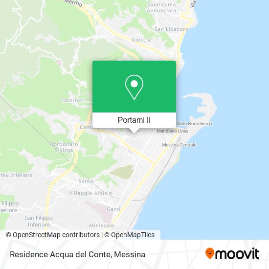 Mappa Residence Acqua del Conte