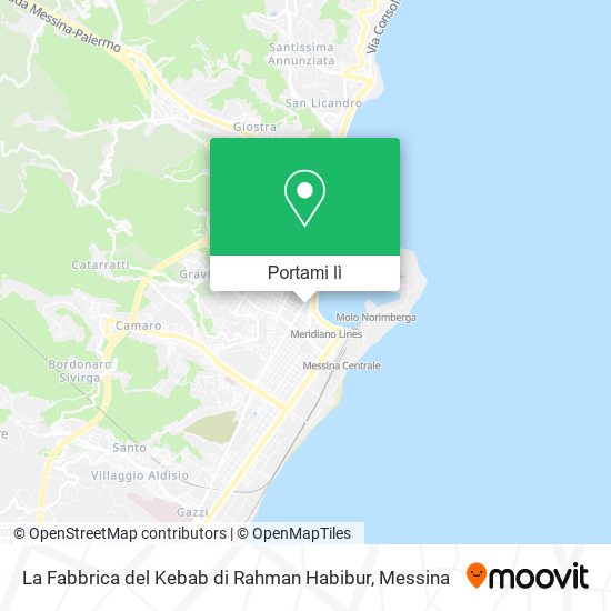 Mappa La Fabbrica del Kebab di Rahman Habibur