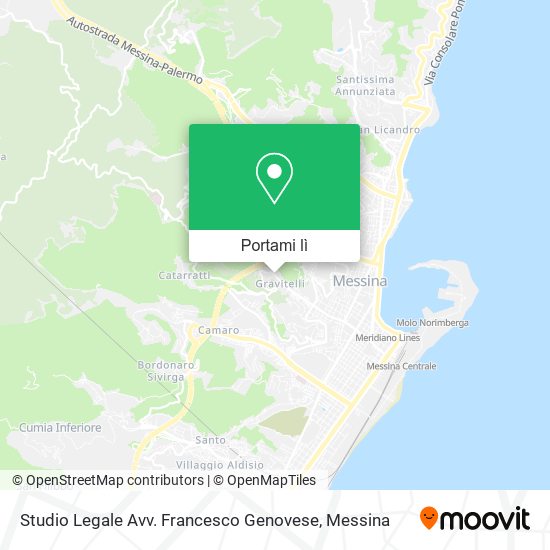 Mappa Studio Legale Avv. Francesco Genovese
