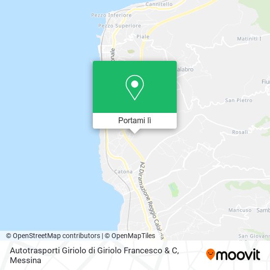 Mappa Autotrasporti Giriolo di Giriolo Francesco & C