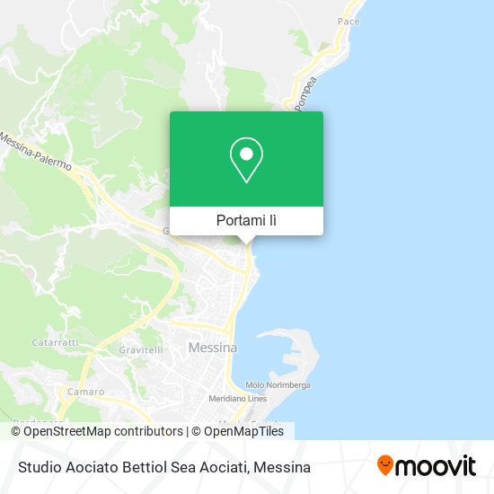 Mappa Studio Aociato Bettiol Sea Aociati