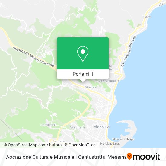 Mappa Aociazione Culturale Musicale I Cantustrittu