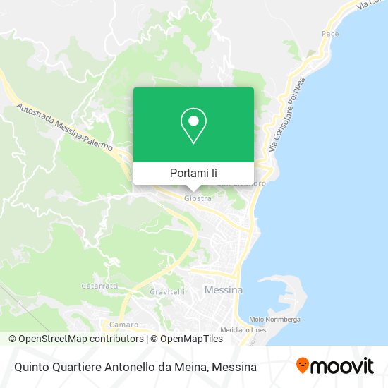 Mappa Quinto Quartiere Antonello da Meina