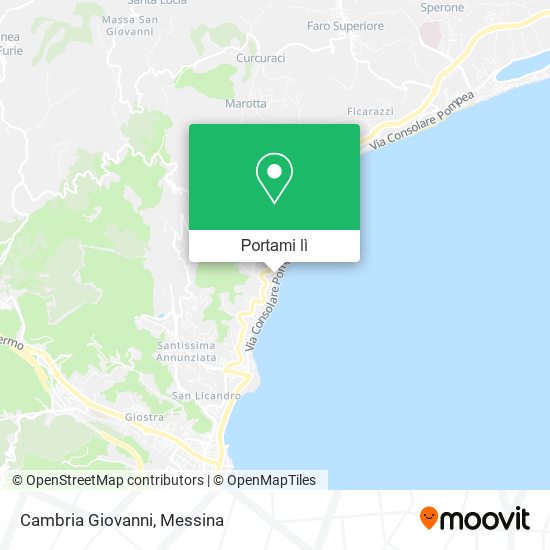 Mappa Cambria Giovanni