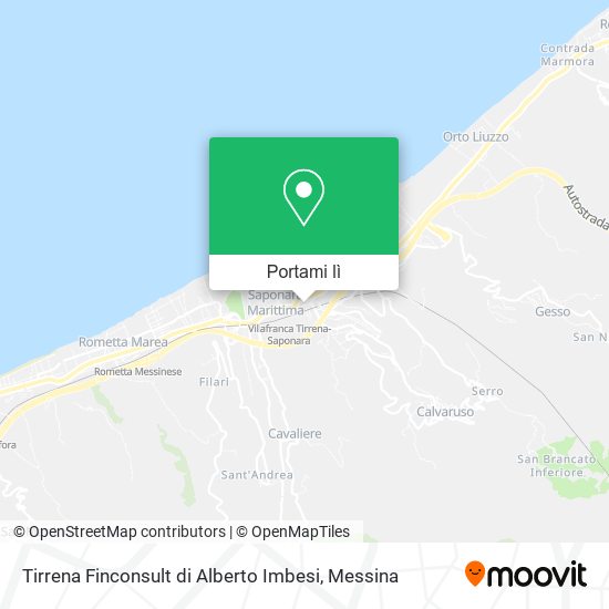 Mappa Tirrena Finconsult di Alberto Imbesi