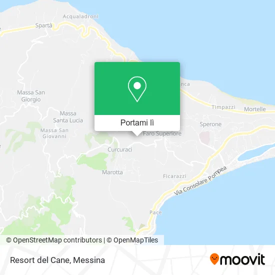 Mappa Resort del Cane