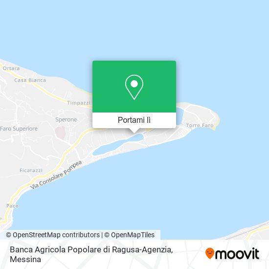 Mappa Banca Agricola Popolare di Ragusa-Agenzia