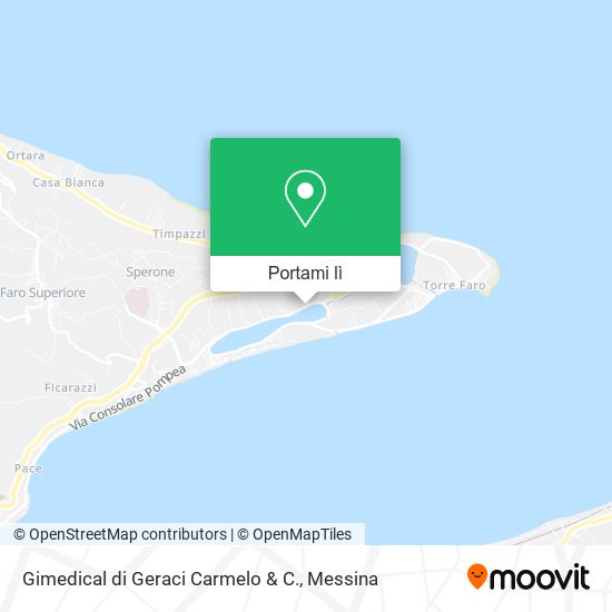 Mappa Gimedical di Geraci Carmelo & C.