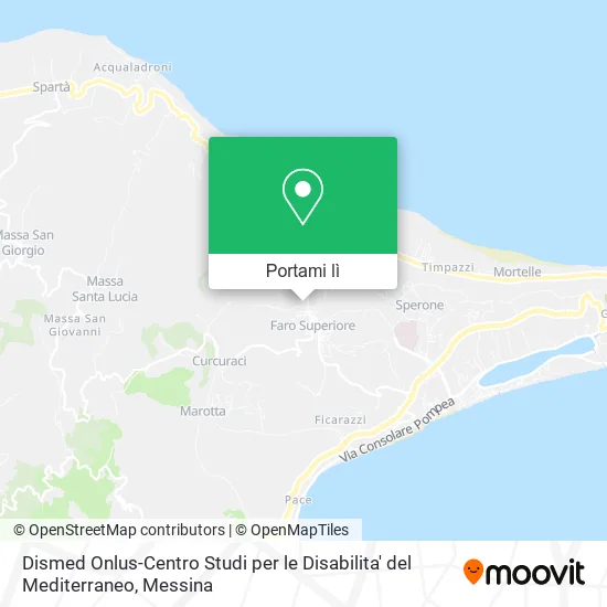 Mappa Dismed Onlus-Centro Studi per le Disabilita' del Mediterraneo
