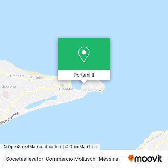 Mappa Societàallevatori Commercio Molluschi