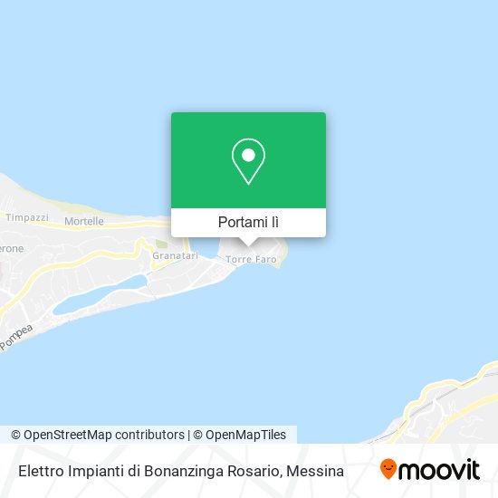 Mappa Elettro Impianti di Bonanzinga Rosario