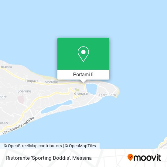 Mappa Ristorante 'Sporting Doddis'