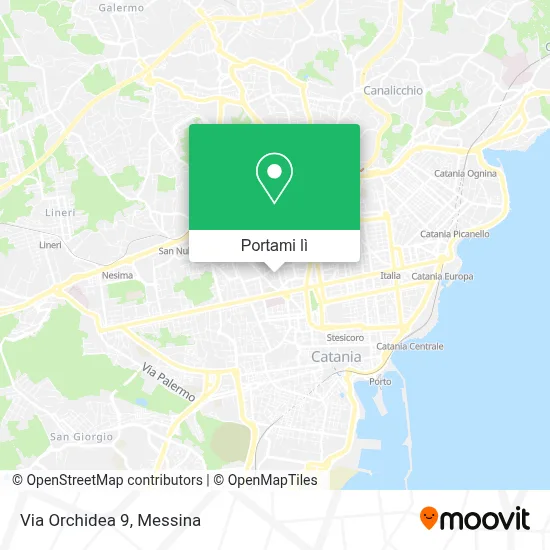 Mappa Via Orchidea 9