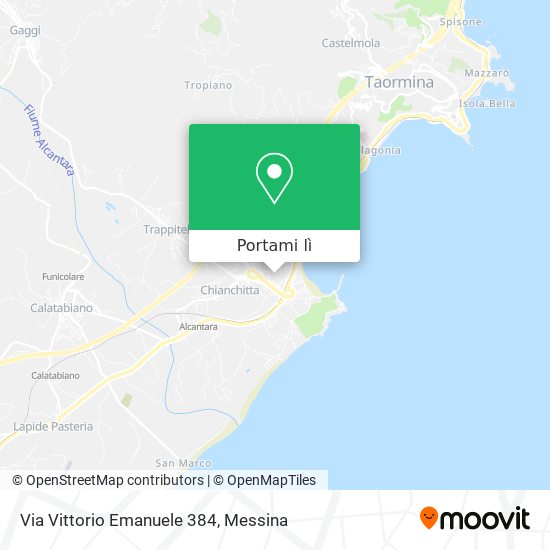 Mappa Via Vittorio Emanuele 384
