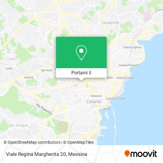 Mappa Viale Regina Margherita  20