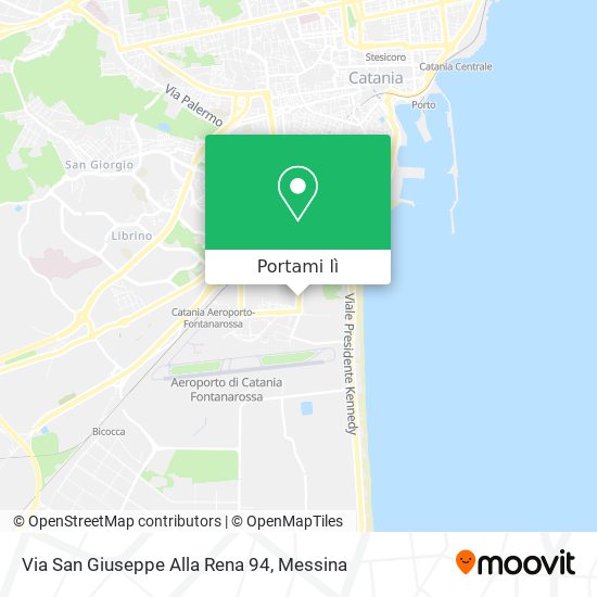 Mappa Via San Giuseppe Alla Rena 94