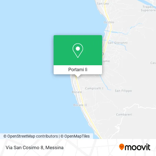 Mappa Via San Cosimo  8