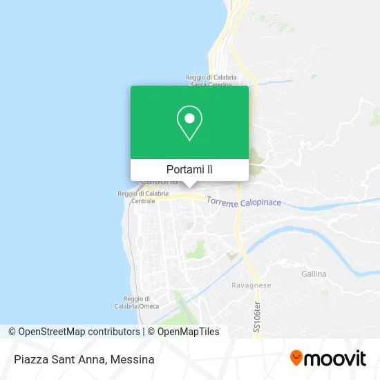 Mappa Piazza Sant Anna