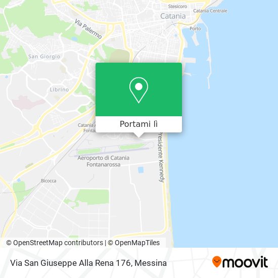 Mappa Via San Giuseppe Alla Rena 176
