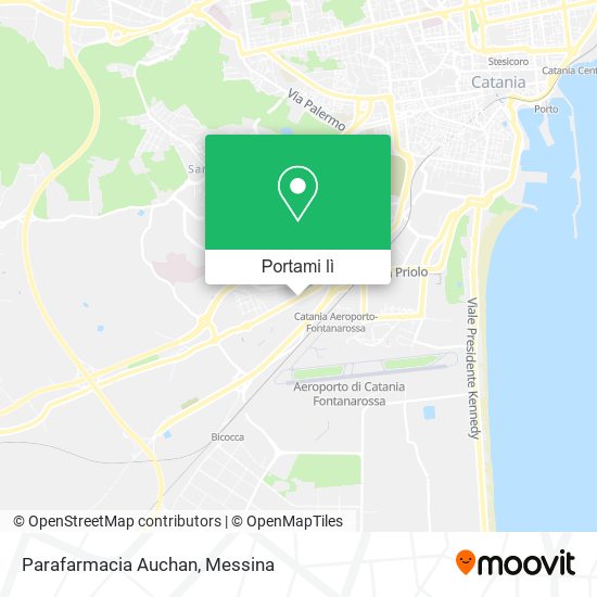 Mappa Parafarmacia Auchan
